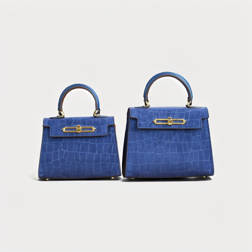 NyLaah Monaco Croc Tote
