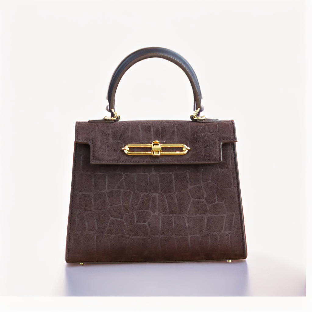 NyLaah Monaco Croc Tote