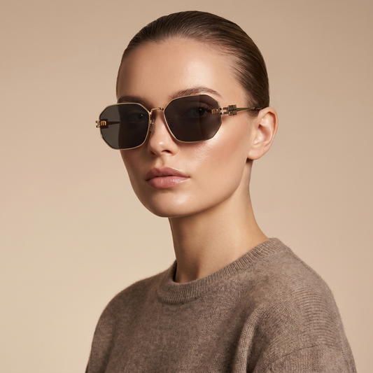 Nylaah Luxe Aviator Sunglasses for Women